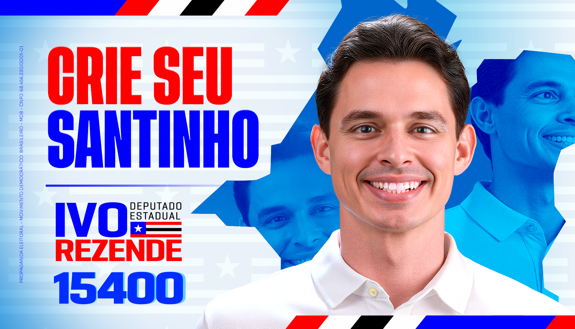 Crie seu santinho
